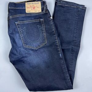 True Religion Mens Indigo Denim Jeans